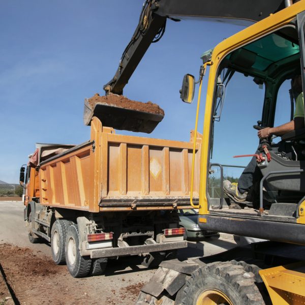 excavator-digging-ground-day-light