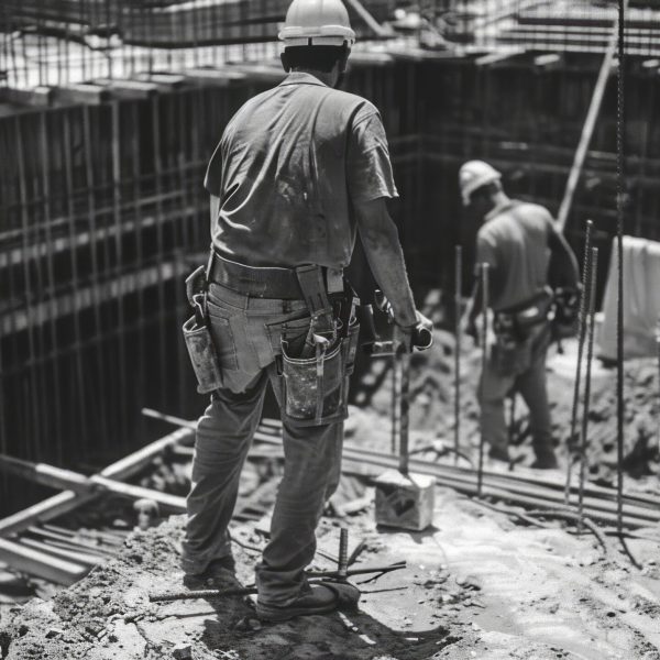 monochrome-scene-depicting-life-workers-construction-industry-site